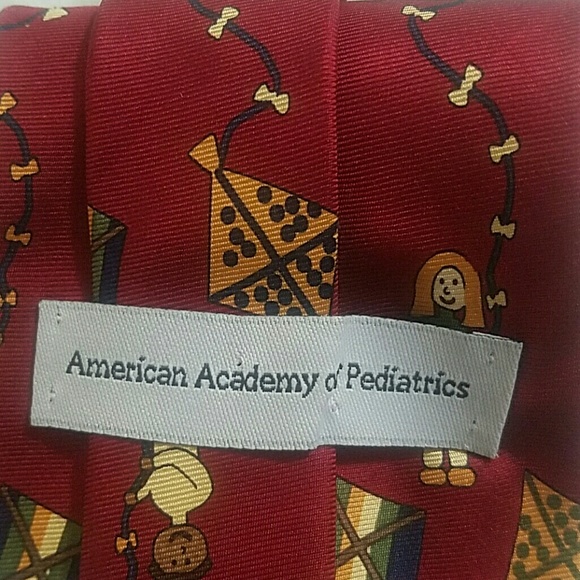 Mens American Academy of Pediatrics Tie - Picture 3 of 4